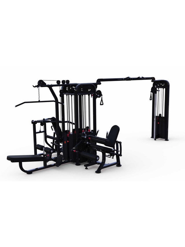 5 Stack Megatron Compact Multi-Gym with crossover pulley