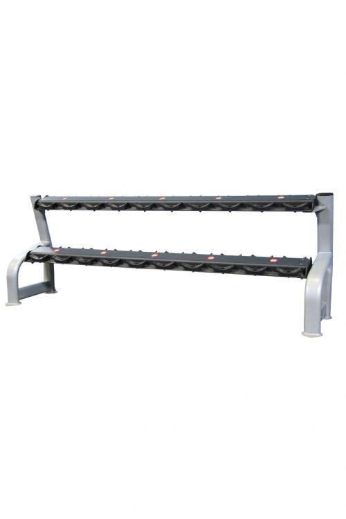 2-Tier Dumbbell Rack - Elite Series - Muscle D Fitness - 10 Pair Stora