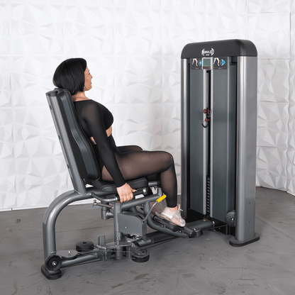 Elite Plus Inner/Outer Thigh - Muscle D Fitness - Commercial Grade - Adjustable Seat - Pin Selectorized - Leg Workout