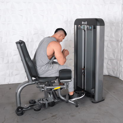 Elite Plus Inner/Outer Thigh - Muscle D Fitness - Commercial Grade - Adjustable Seat - Pin Selectorized - Leg Workout