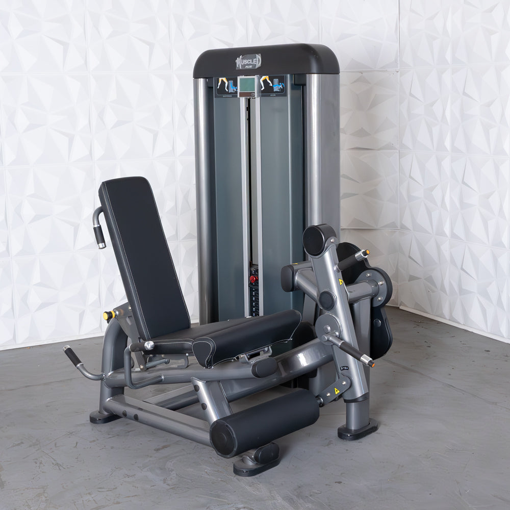 Elite Plus Leg Ext/Prone Leg Curl Combo - Muscle D Fitness - Commercial Grade - Adjustable - Pin Selectorized