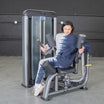 muscle d fitness commercial selectorized black and dark grey elite plus rotary torso machine 