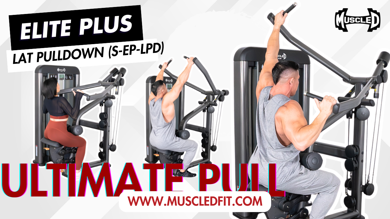 commerical selectorized lat pulldown machine video cover