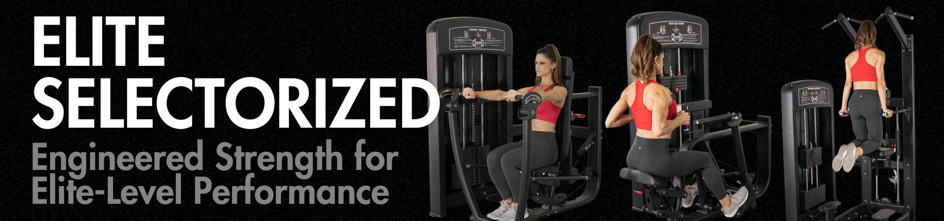 muscle d fitness commercial selectorized elite selectorized line collection banner