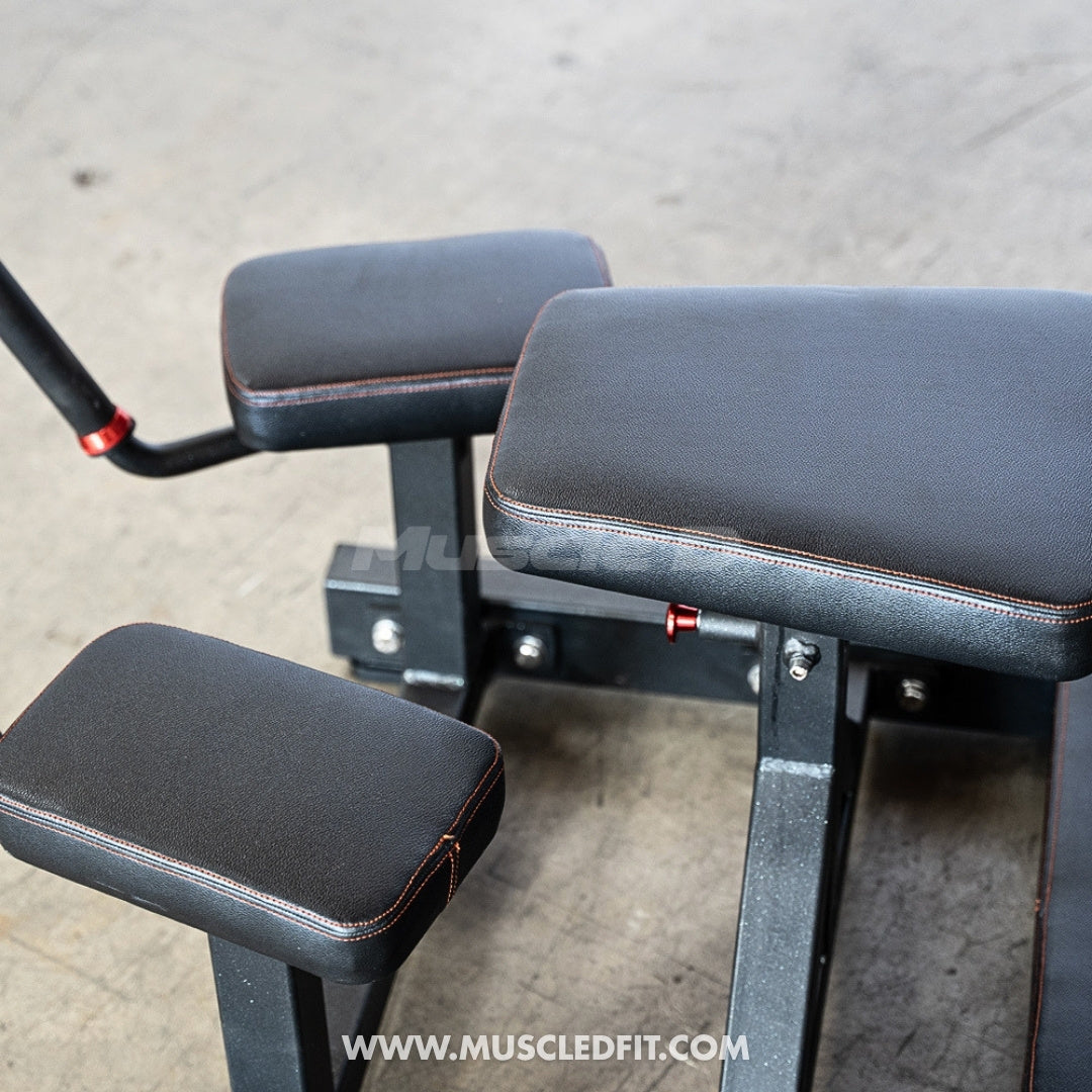 Excel Linear Bearing Glute Kick – Commercial Plate Loaded Glute Machine