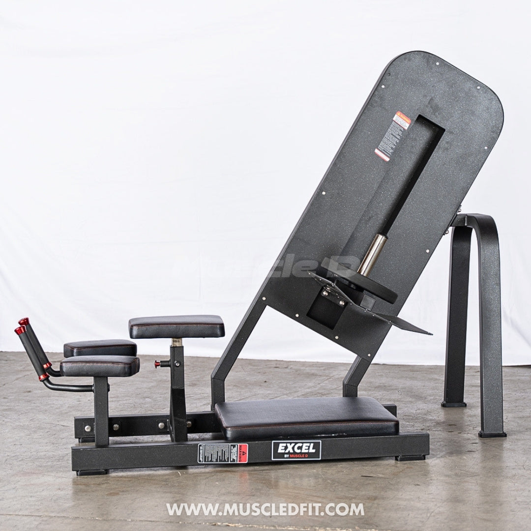 Excel Linear Bearing Glute Kick – Commercial Plate Loaded Glute Machine