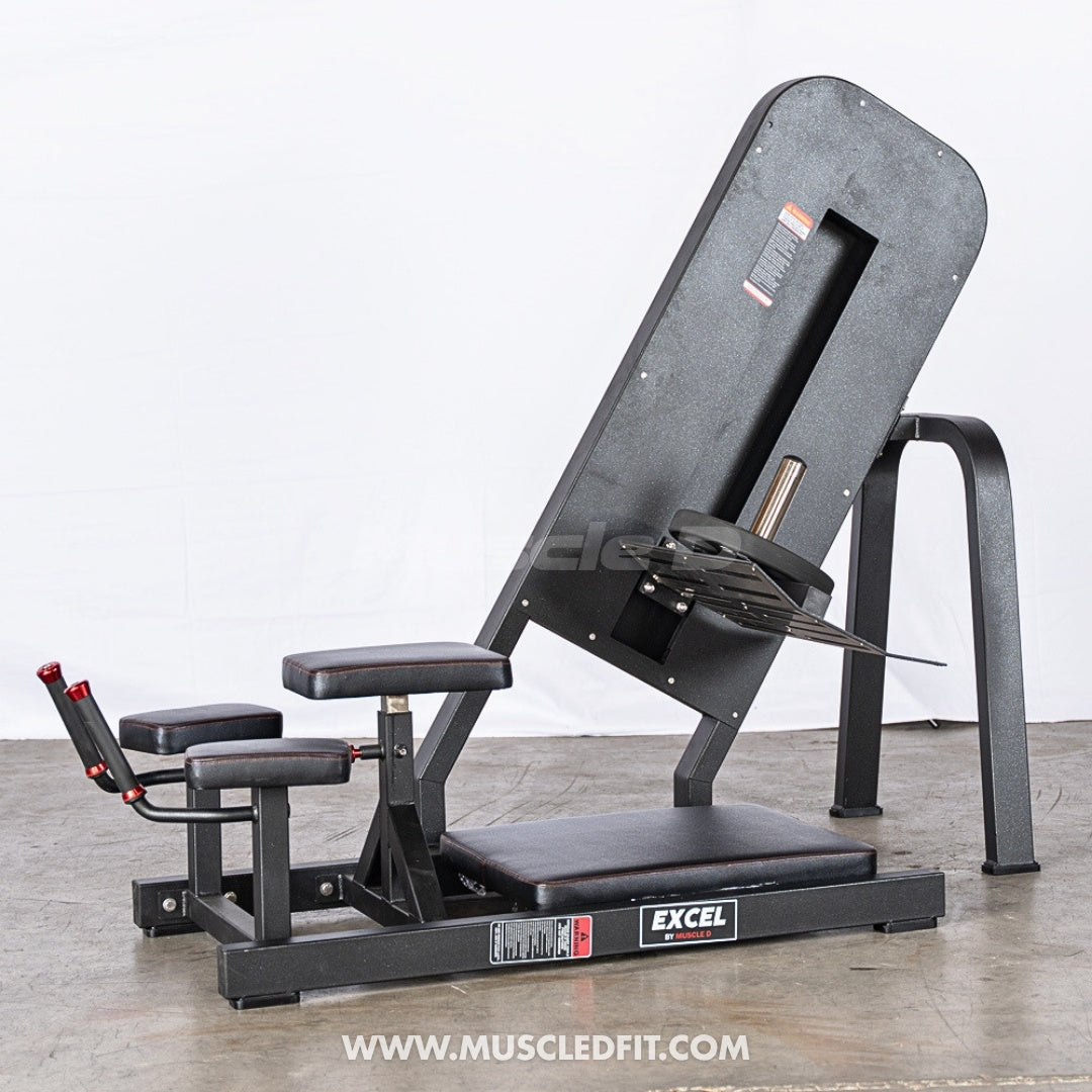 Excel Linear Bearing Glute Kick – Commercial Plate Loaded Glute Machine