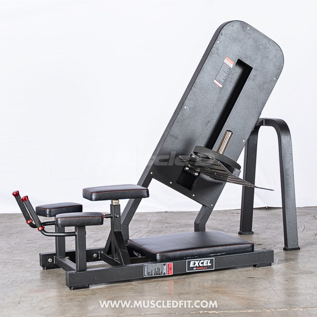 Excel Linear Bearing Glute Kick – Commercial Plate Loaded Glute Machine
