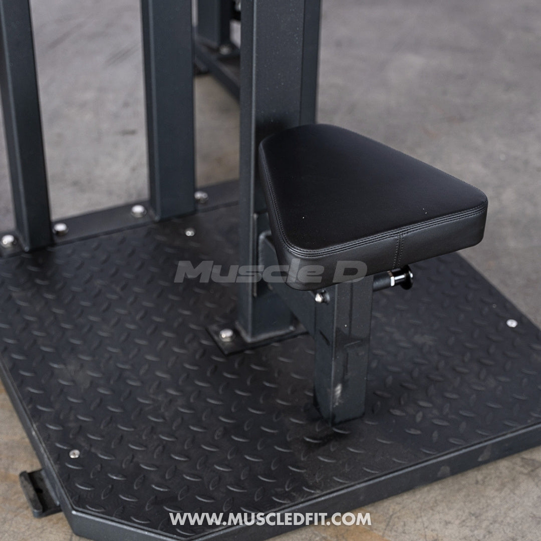 Excel Rotary Lat Pulldown Machine | Plate Loaded Back Trainer