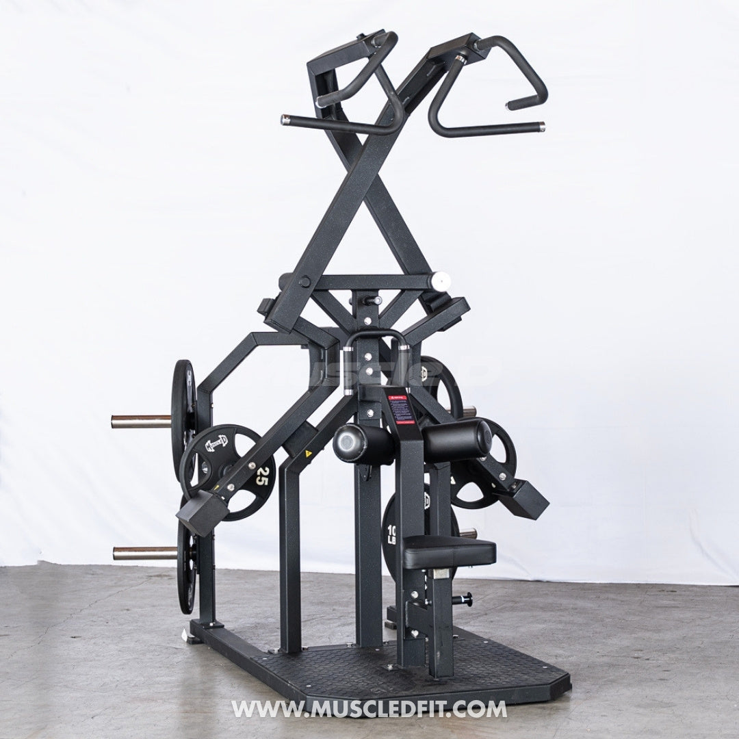 Excel Rotary Lat Pulldown Machine | Plate Loaded Back Trainer