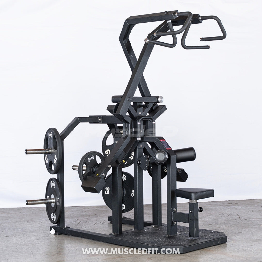 Excel Rotary Lat Pulldown Machine | Plate Loaded Back Trainer