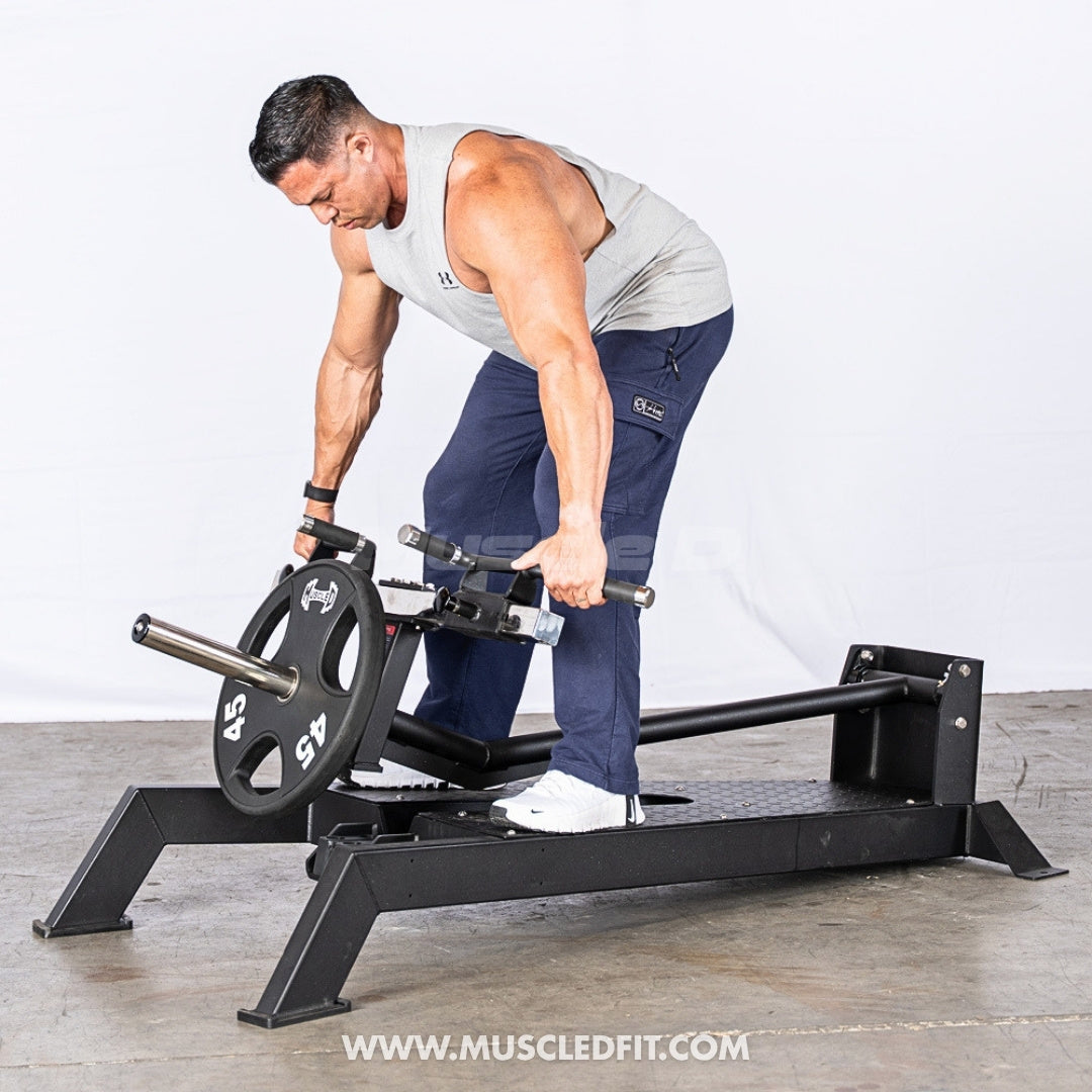 Excel Standing Multi-Grip T-Bar Row by Muscle D Fitness
