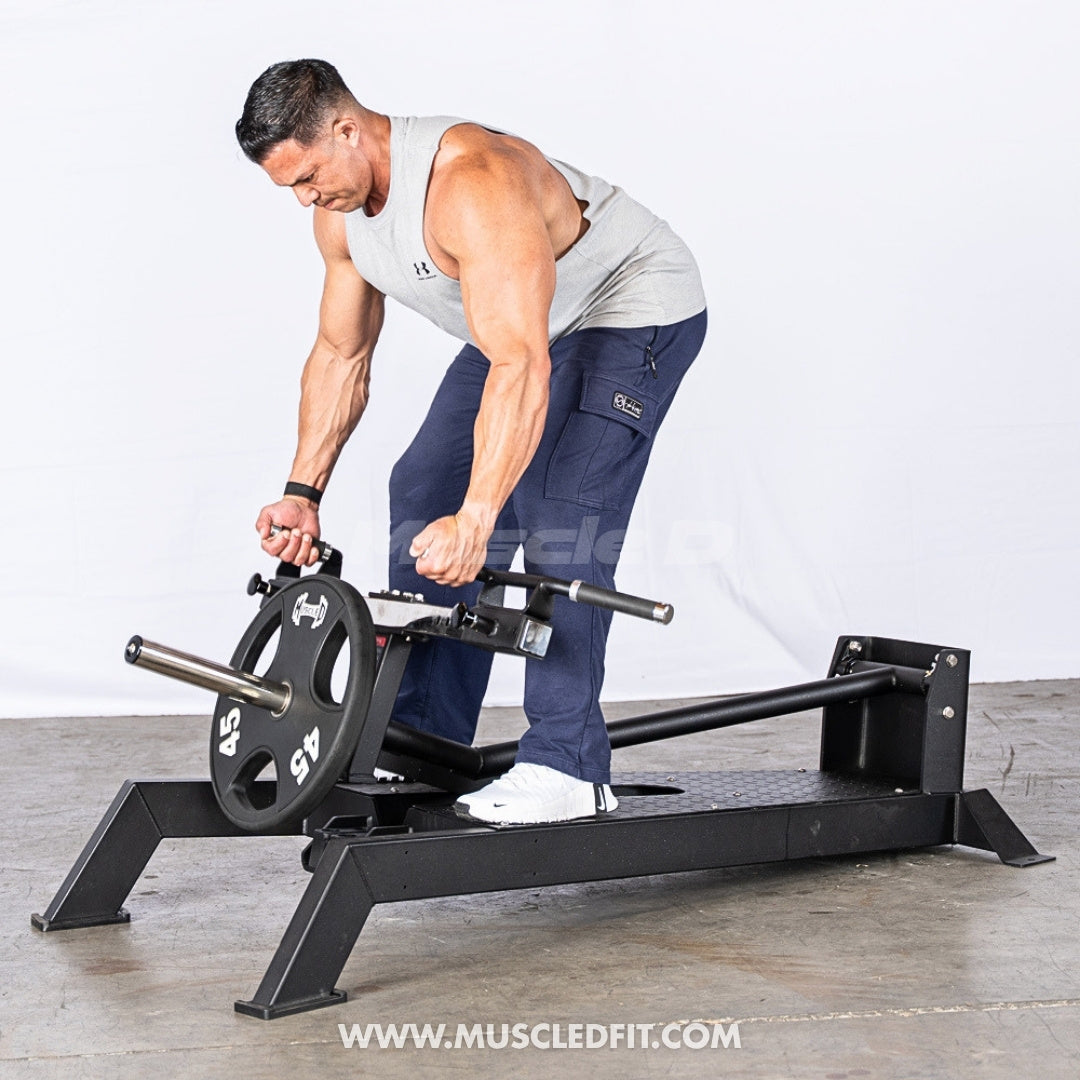 Excel Standing Multi-Grip T-Bar Row by Muscle D Fitness