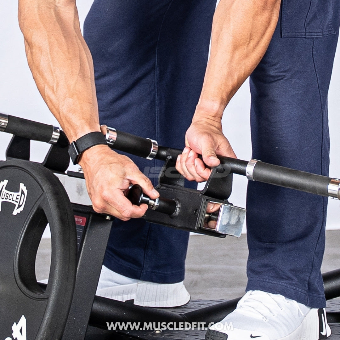Excel Standing Multi-Grip T-Bar Row by Muscle D Fitness