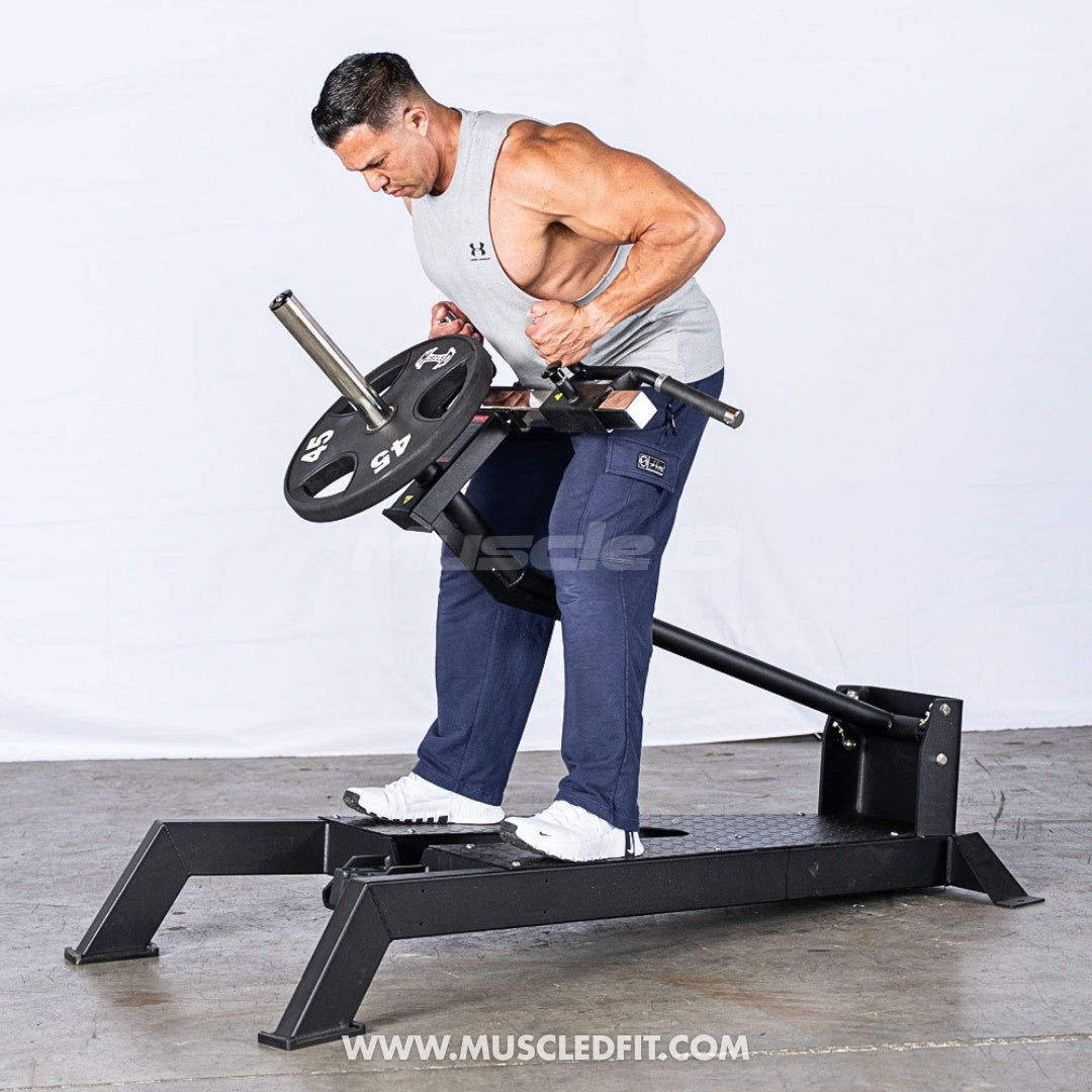 Excel Standing Multi-Grip T-Bar Row by Muscle D Fitness