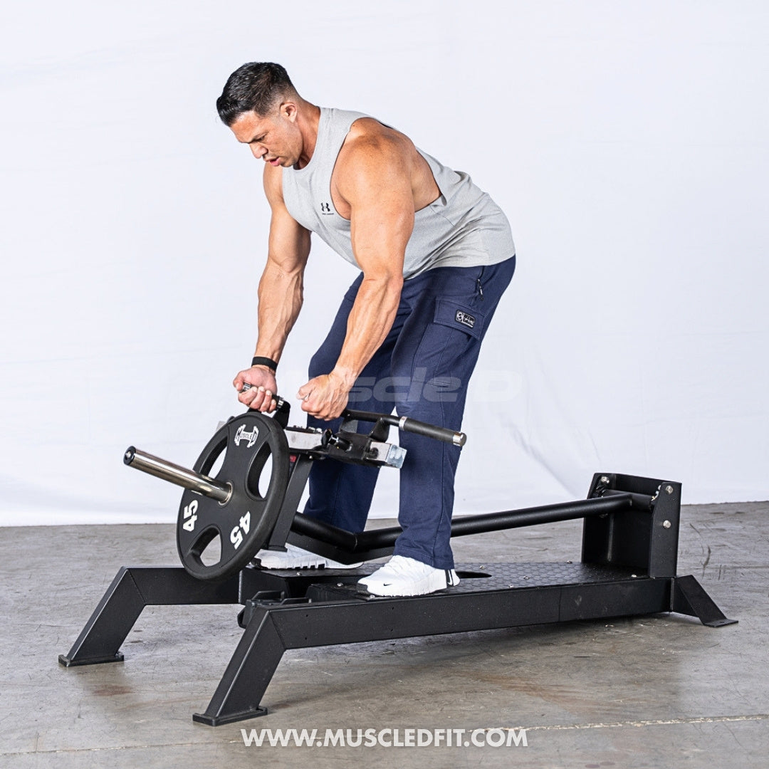 Excel Standing Multi-Grip T-Bar Row by Muscle D Fitness