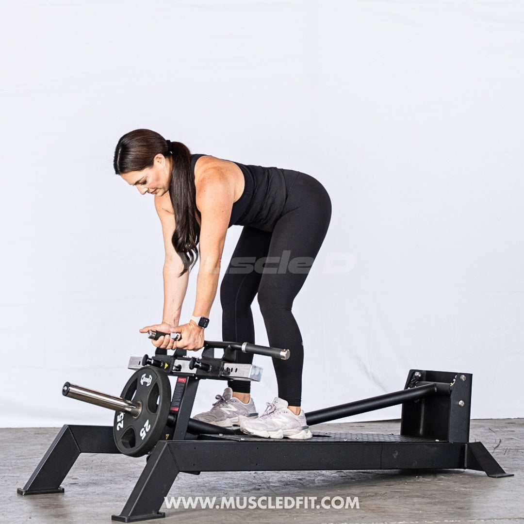 Excel Standing Multi-Grip T-Bar Row by Muscle D Fitness