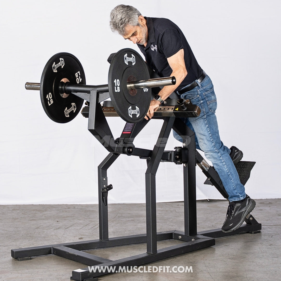 Excel Chest Supported T-Bar Row | Muscle D Fitness