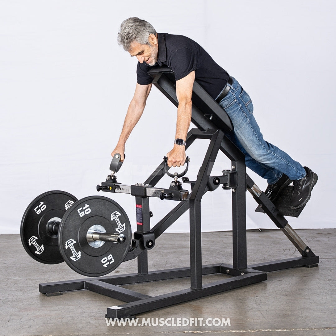 Excel Chest Supported T-Bar Row | Muscle D Fitness