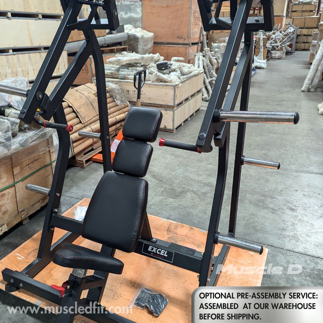 Press de hombros isolateral Excel