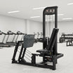 Excel Horizontal Leg Press - Muscle D Fitness - Selectorized Leg Machine - Calf Raise
