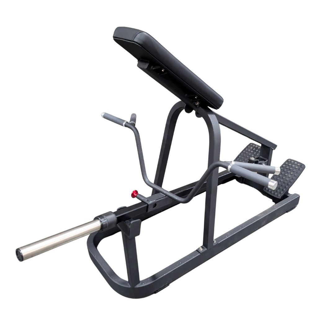 muscle d fitness commercial plate loaded excel leverage black t bar row 