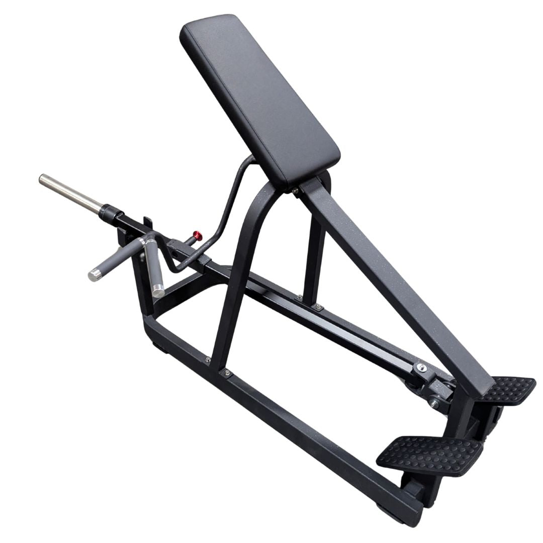 muscle d fitness commercial plate loaded excel leverage black t bar row