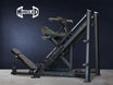 45 Degree Linear Leg Press Machine - Muscle D Fitness - Adjustable Angle Back Pad