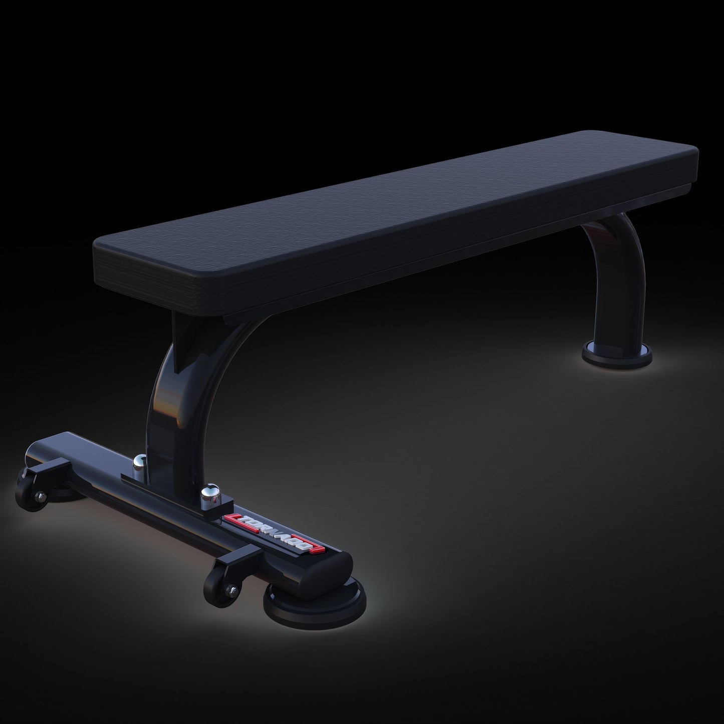 Sweet Commercial Flat Bench - Black