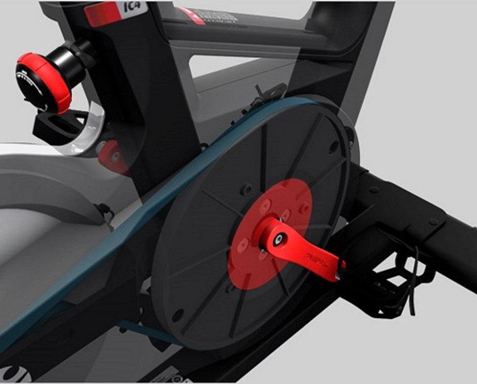 Life Fitness IC6 Indoor Cycle - Adjustable Handle Bars and Seat - Digital Display - Drink Bottle Holders