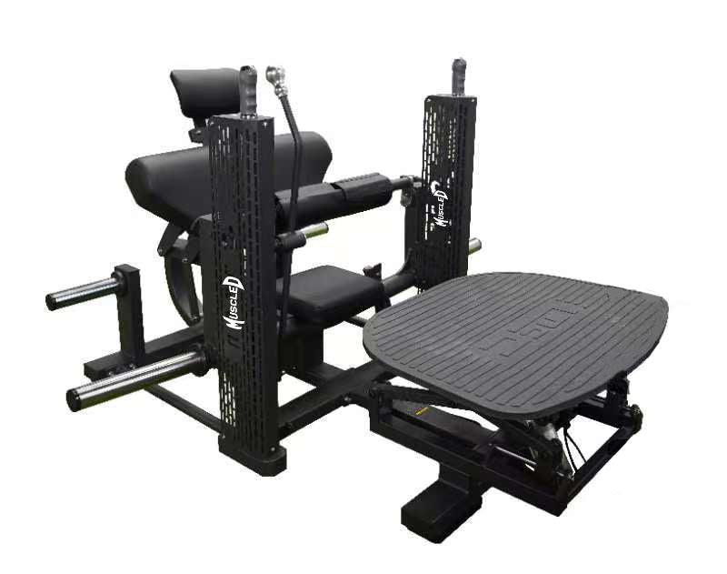 Motorized Hip Thruster with Adjustable Foot Pad and Back Pad