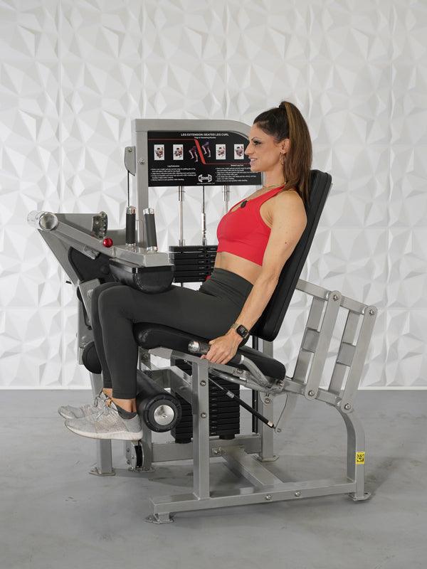 Dual Function Leg Extension/Seated Leg Curl Combo