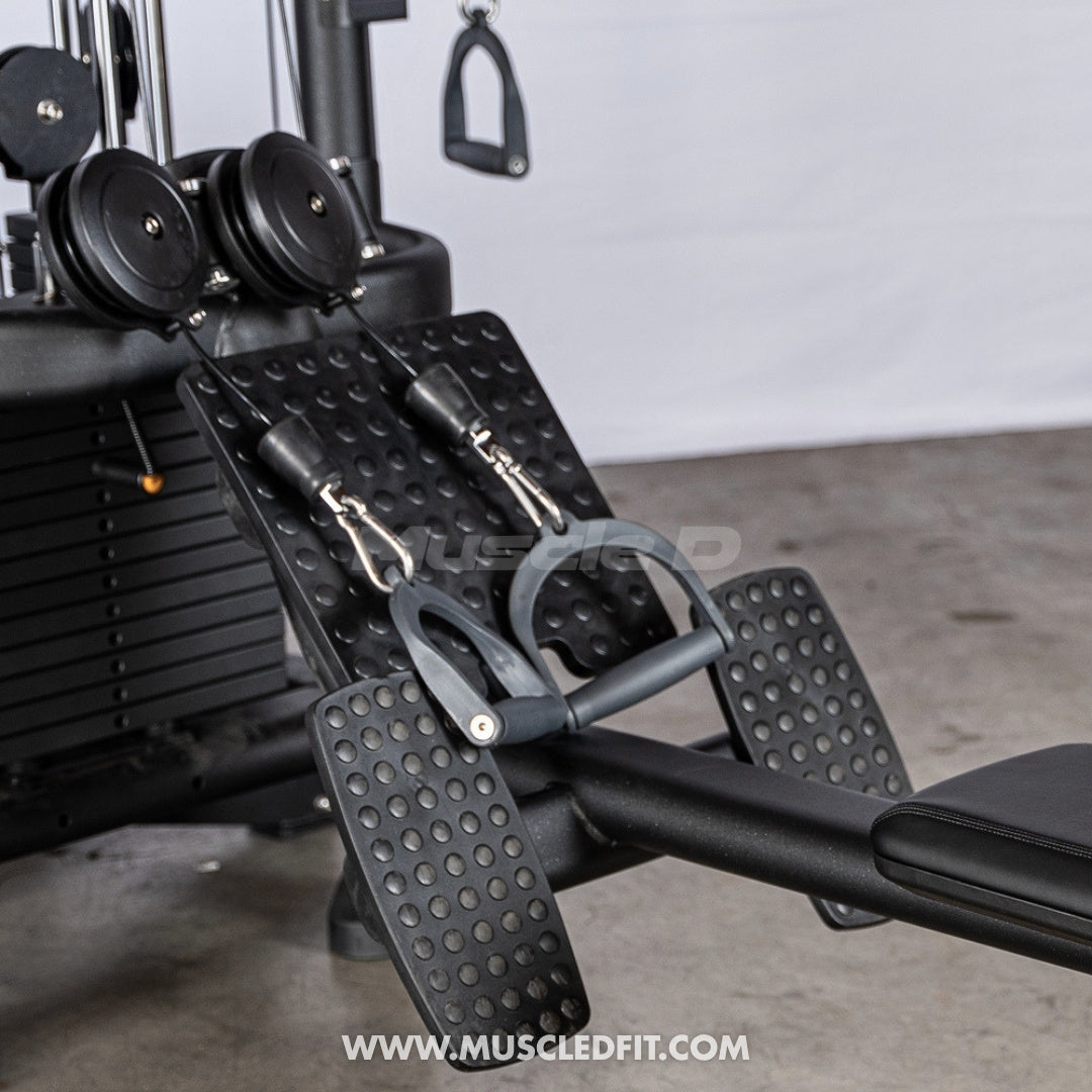Megatron 4-Stack Jungle Gym w/ Assisted Chin Dip & Functional Column