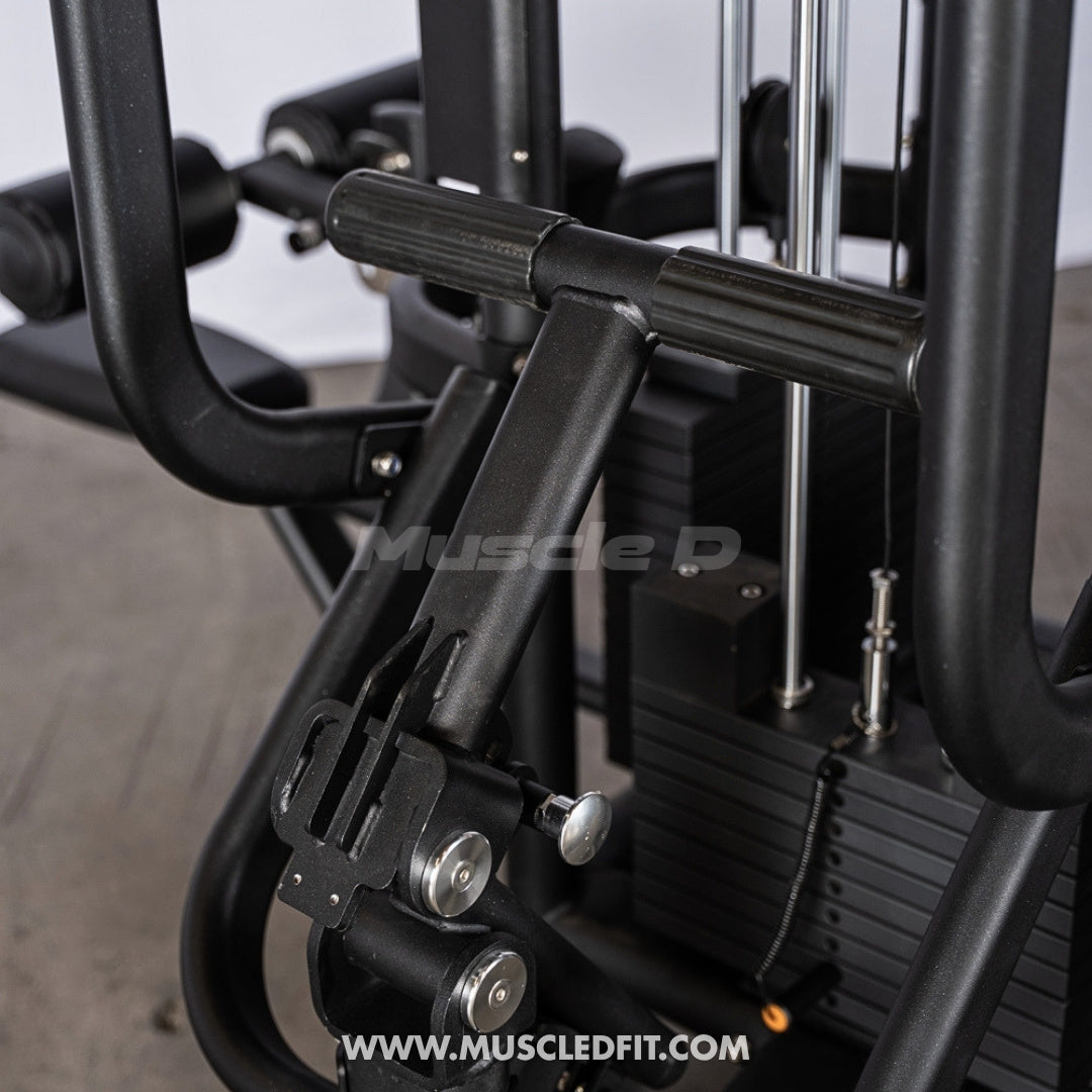 Megatron 4-Stack Jungle Gym w/ Assisted Chin Dip & Functional Column