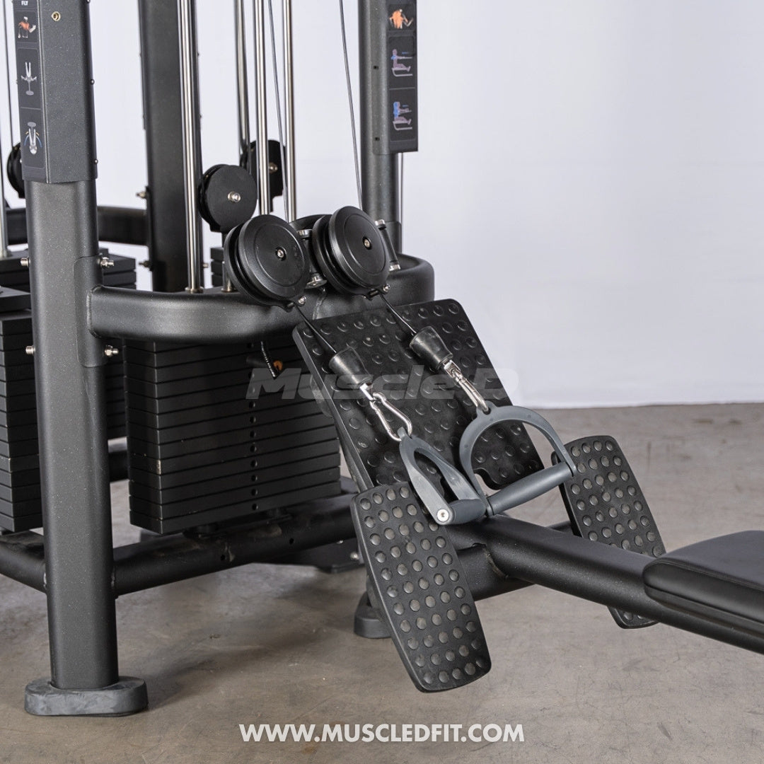 Megatron 4-Stack Jungle Gym w/ Pec/Rear Delt & Functional Column