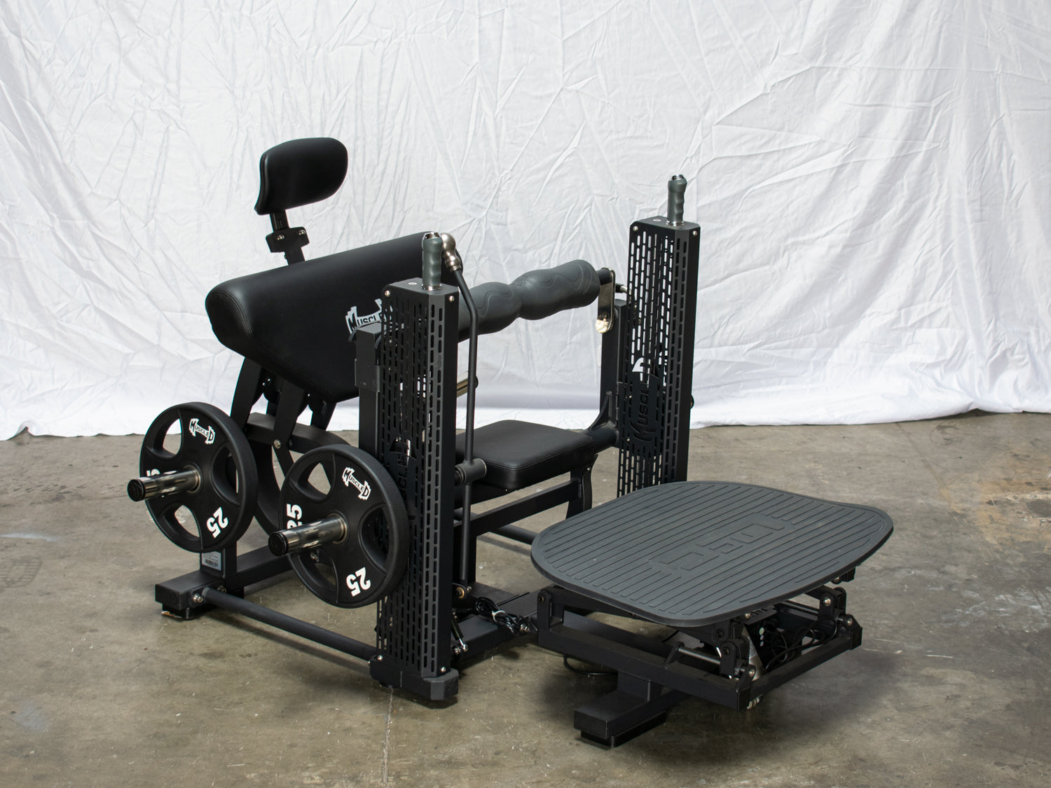 Motorized Hip Thruster with Adjustable Foot Pad and Back Pad