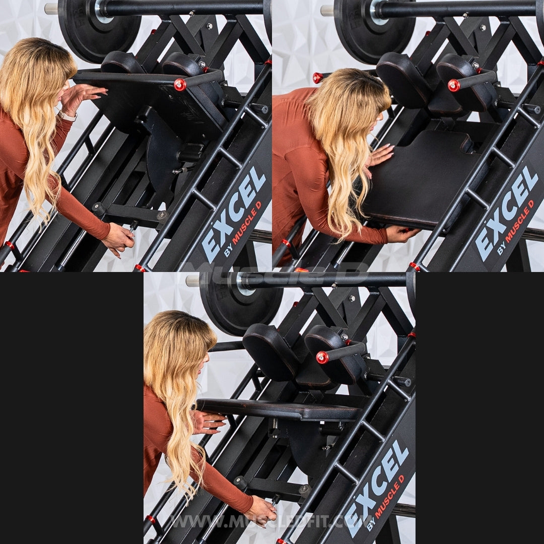 Hack lineal de Excel/Prensa de piernas