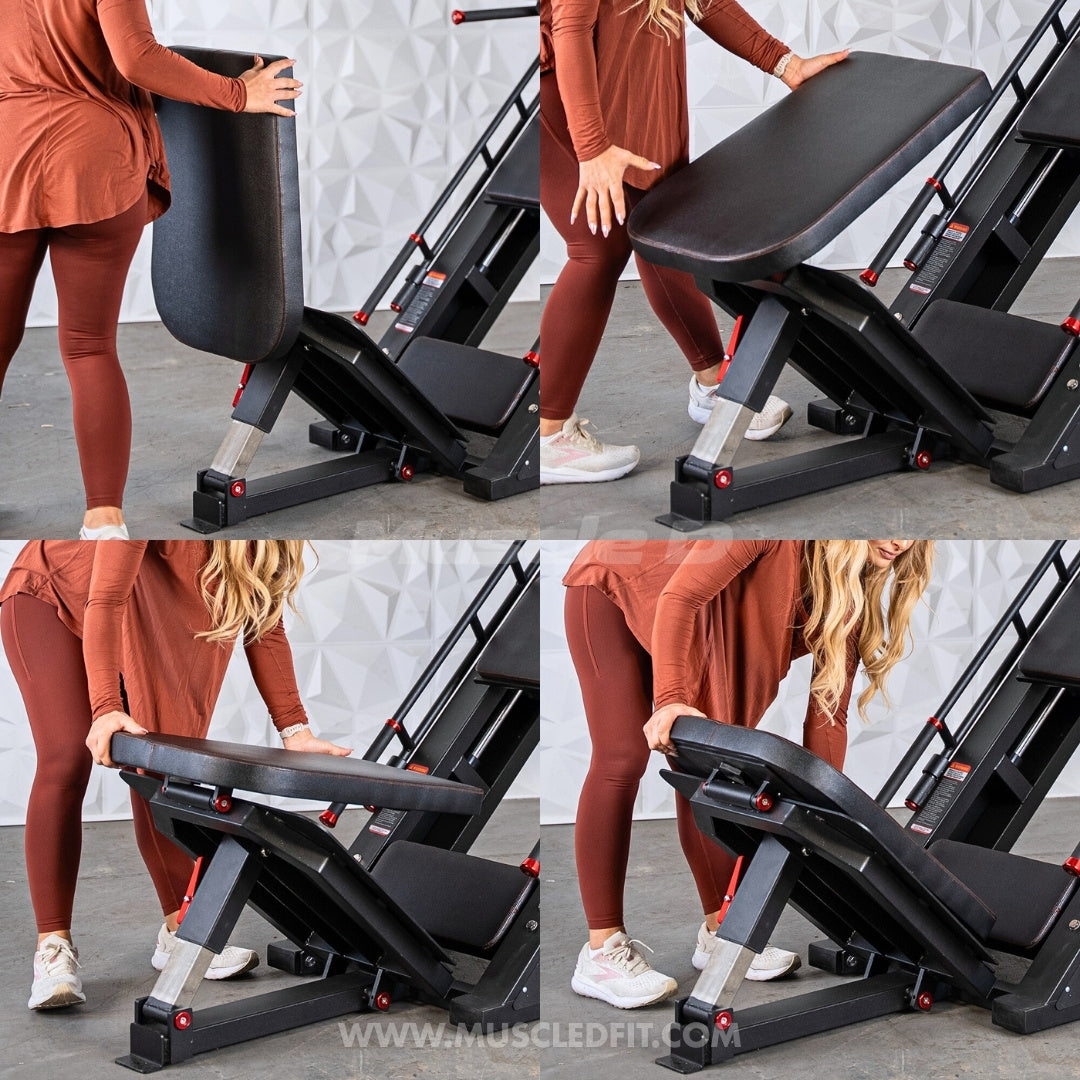 Hack lineal de Excel/Prensa de piernas