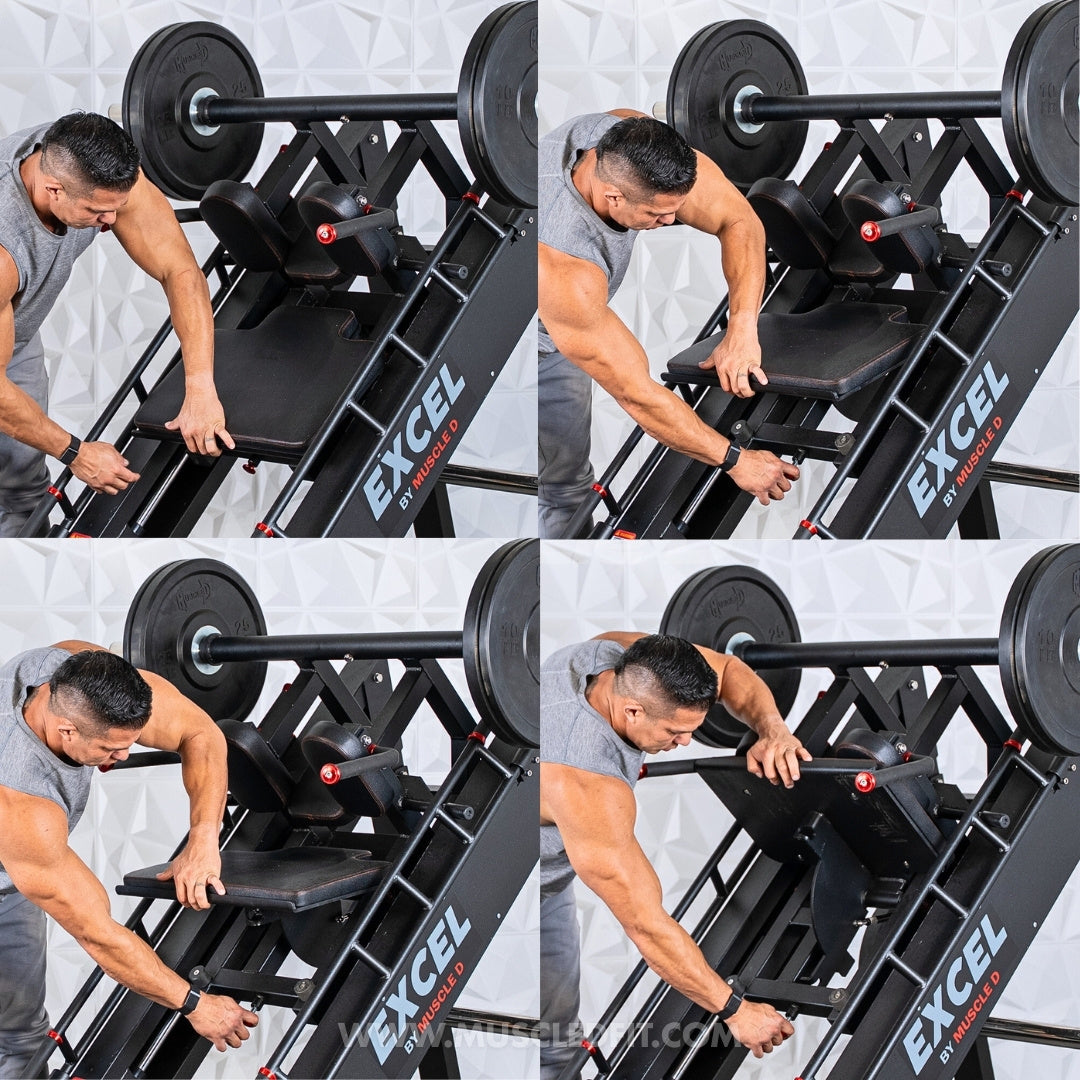 Hack lineal de Excel/Prensa de piernas