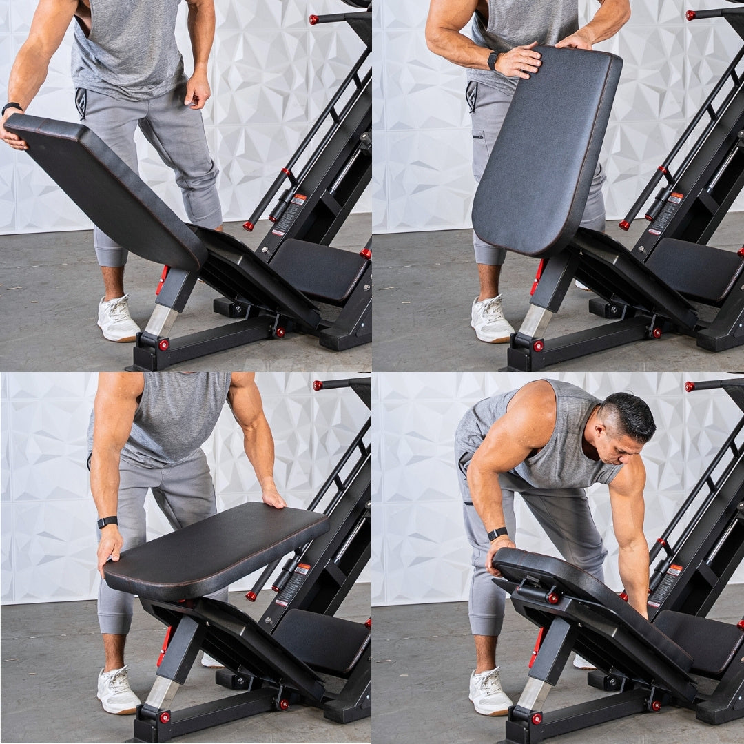 Hack lineal de Excel/Prensa de piernas