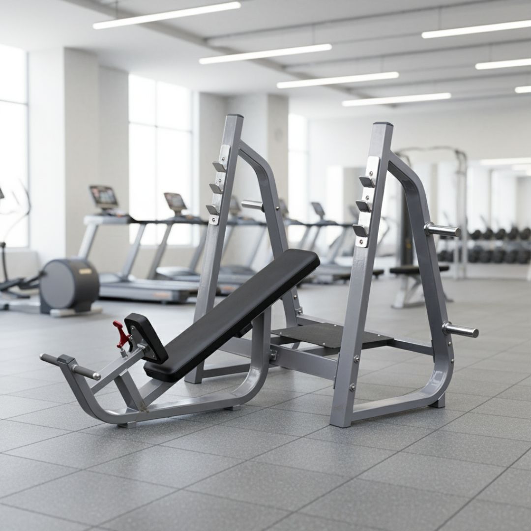 Banco inclinado olímpico