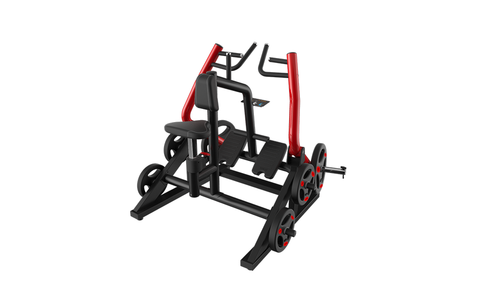 Power Leverage V2  Iso Lateral Seated Row - Muscle D Fitness