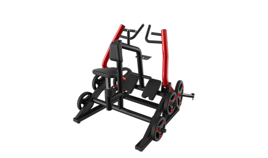 Power Leverage V2  Iso Lateral Seated Row - Muscle D Fitness