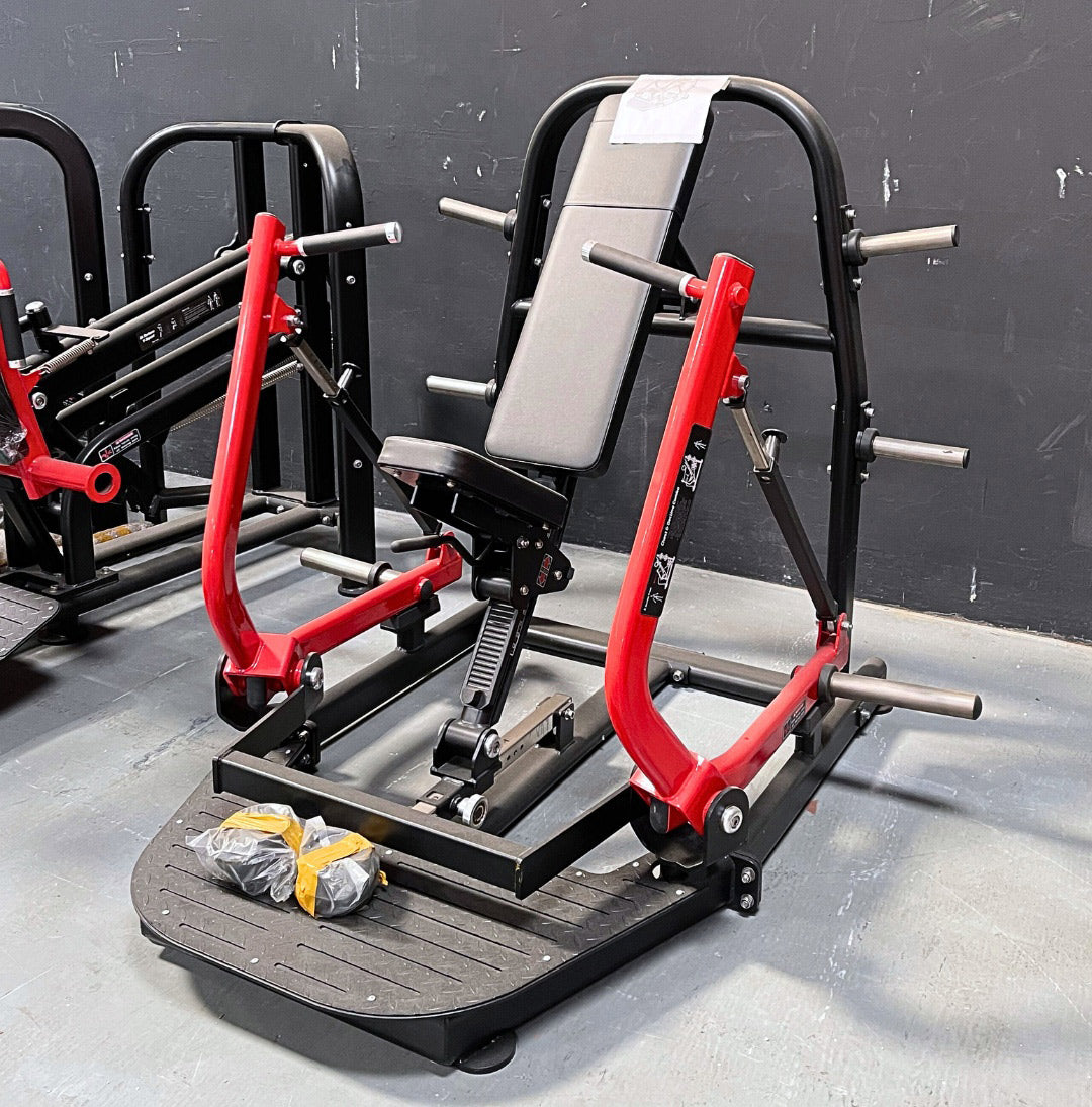Pro Strength Decline Chest Press - Muscle D Fitness - Premium - Adjustable - Plate Loaded - Lower Chest Workout