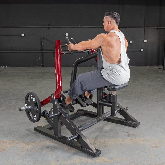 Power Leverage V2 Iso Lateral Seated Row - Muscle D Fitness