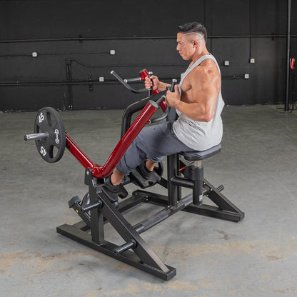 Power Leverage V2  Iso Lateral Seated Row - Muscle D Fitness