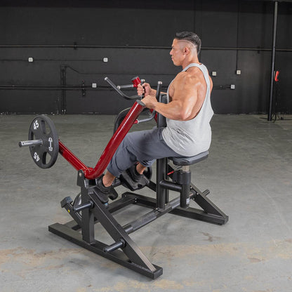 Power Leverage V2  Iso Lateral Seated Row - Muscle D Fitness