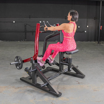 Power Leverage V2  Iso Lateral Seated Row - Muscle D Fitness