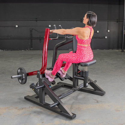 Power Leverage V2  Iso Lateral Seated Row - Muscle D Fitness