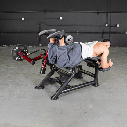 Power Leverage V2  Prone Leg Curl - Muscle D Fitness